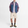 Timberland Waterproof Windproof Stand Collar Zipper Jacket Men Jacket Violet Meteor A68XFESS