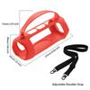 For JBL Charge 5 Bluetooth Speaker Case Soft Silicone Cover Skin With Strap for JBL Charge 5 Wireless Bluetooth Speaker Bag