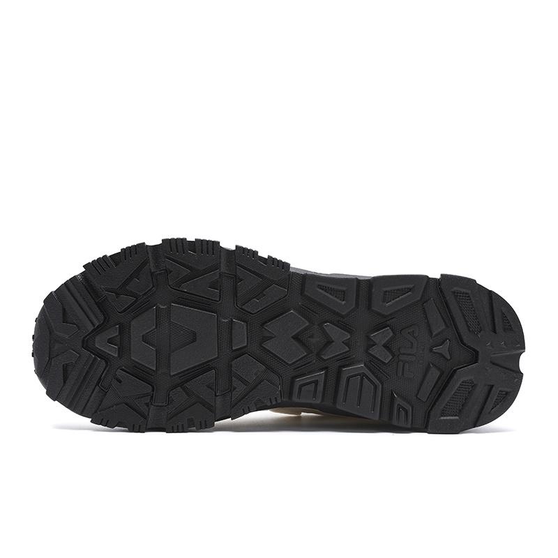 Fila Trek 1S Stoff Atmungsaktiv Niedrig geschnitten Laufschuhe Damen Weiß Schwarz F12W522128FGB