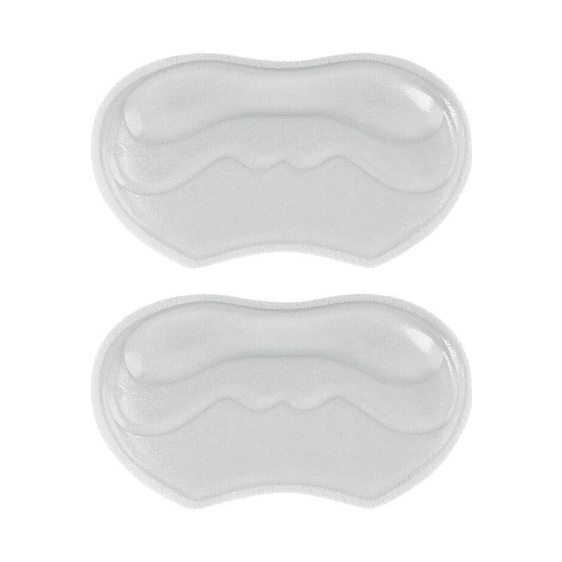 

Soft, Cuttable Heel Stickers: Anti-Rub & Slip, Self-Adhesive, Skin-Like, Size-Adjustable Pads for High Heels. серый