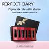 PERFECT DIARY Velvet Mini Lipstick 6-Piece Gift Set