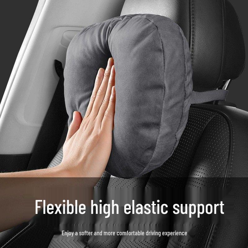 Maybach S-Class Tesla Car Headrest Cushion: Neck and Lumbar Support Pillow