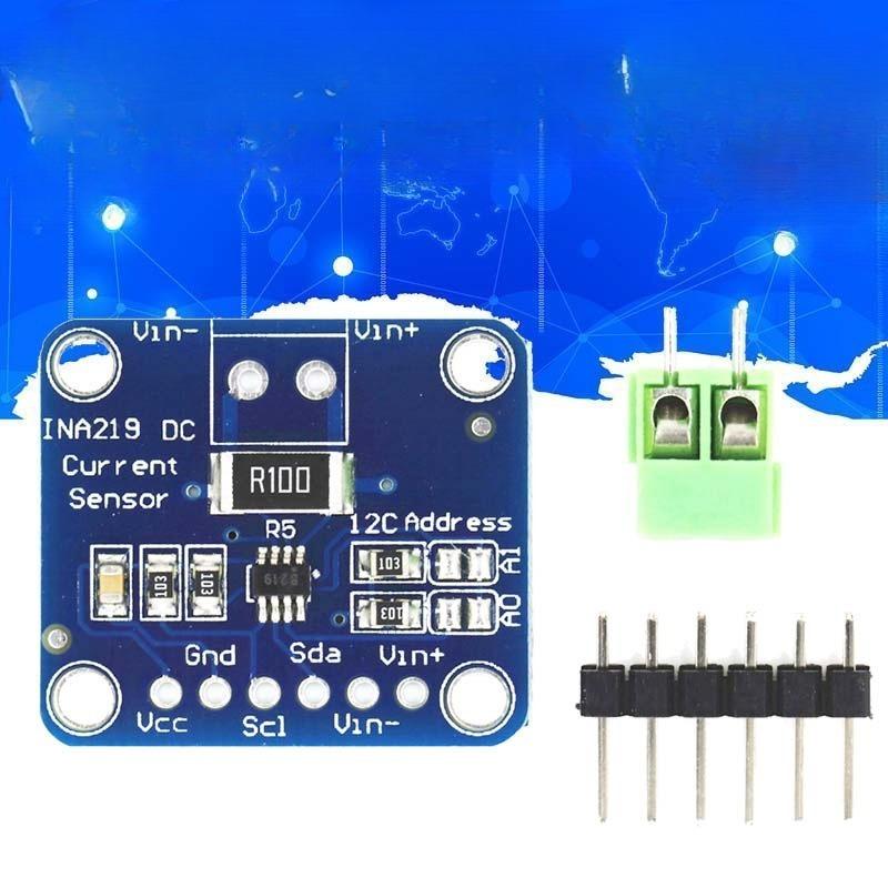 MCU-219 INA219 I2C Interface Zero-Drift Bidirectional Current/Power Monitoring Sensor Module