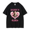 Daddy's Girl Robert Pattinson Men Women Print Cotton T Shirt Twilight Saga Vintage 90s Short Sleeve Tshirt Oversized T-shirts