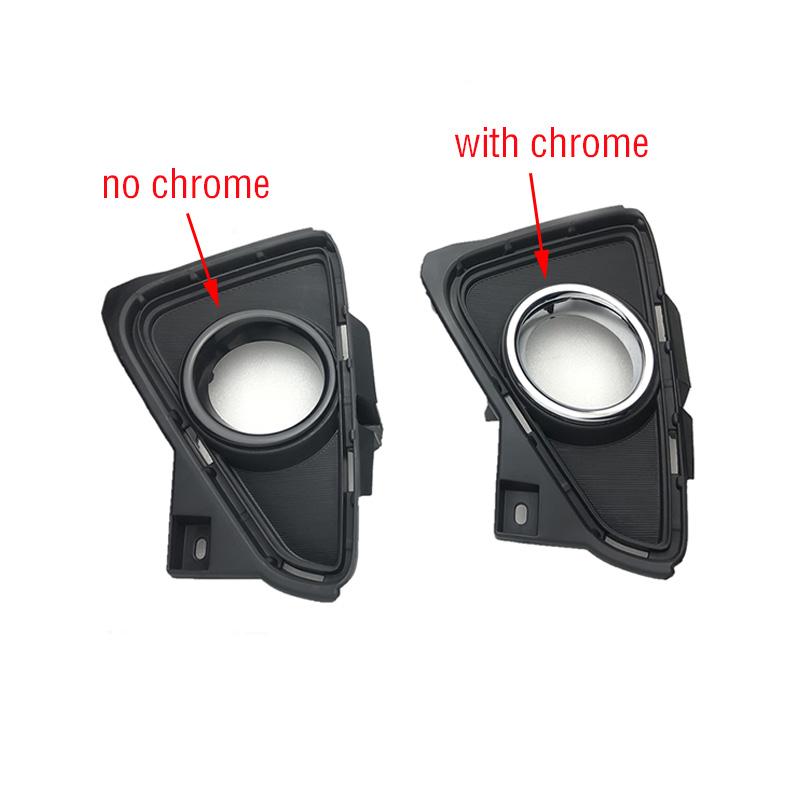 For Toyota RAV4 2016 2017 2018 2019 Car Front Bumper Fog Light Frame Trim Cover Daytime Running Lamp Hood Cap