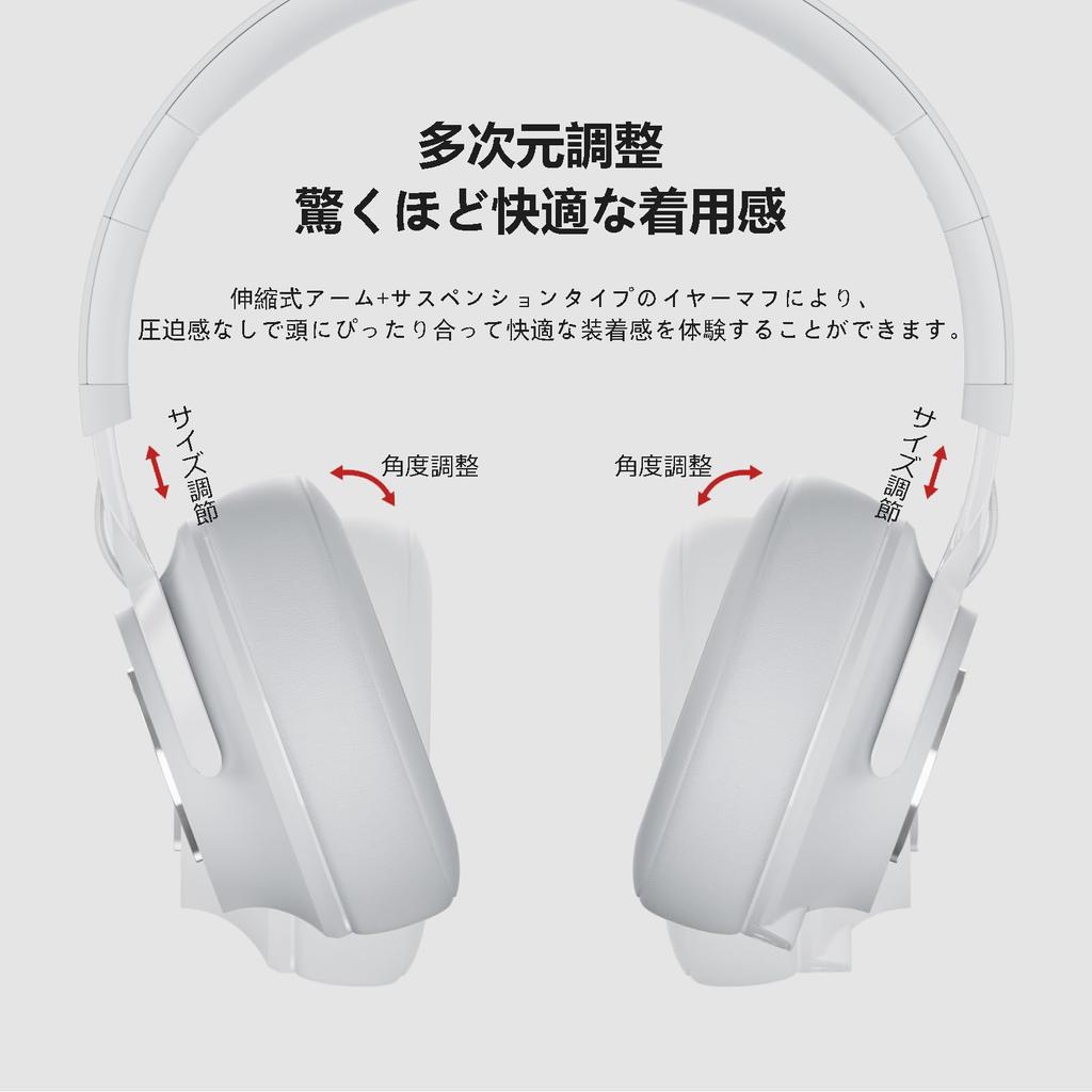 SITOAT P1 Bluetooth Wireless Up to 55 Hours of Deep Lightweight Adjustable Battery Level Gaming Low Detachable Wired and Wireless Bluetooth Storage