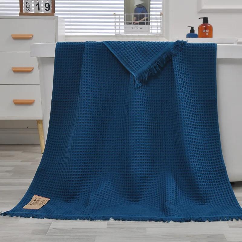 

Towels Bathroom Women Waffle Bath Towel Men Large XXL 90*180 Organic Cotton for Bathroom Adults Shawl Scarf Hand Towel 180x90cm&1pc