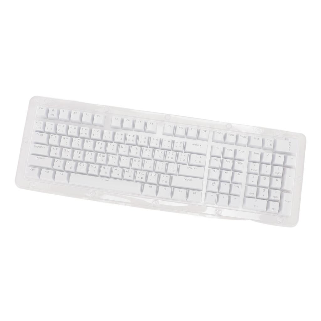 Thai Keyboard Keycaps 113 Keys Minimalist Mechanical Keyboard Keycaps for 61 64 68 84 87 96 98 100 104 108 Keys Keyboards