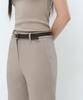 MUSINSA STANDARD WOMAN [Cooltandard] Women'S Low-Rise Flare Slacks [Light Beige]