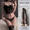 Domila sexy underwear women's lace straps small breasts gathered outside the corset pure desire suspender vest type fish bone