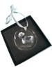 Cesky Terrier, Czech Terrier - Crystal Bauble with a Photo, Dog Photo In Crystal, Personalized Christmas Tree Ornament by Art-Dog Brand