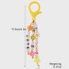 Smiley Face LOVE Letter Keychain Pendant - Cute Gift for Couples or Girlfriends, Perfect for School Bag Accessories