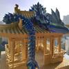 3D Printed Articulated Dragon Dragon Flexible Realistic Made Ornament Toy Model Home Office Decoration Decor Gifts