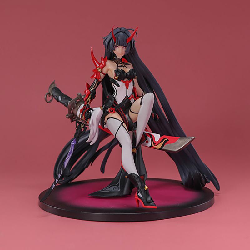 

25cm miHoYo Houkai Impact 3rd Raiden Mei Herrscher of Thunder Lament of the Fallen PVC Action Figure Anime Figure Model Toy Gift