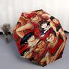 1pc SHOHOKU Basketball Team Umbrella - Automatic Opening/Closing, Portable 3-Fold Design, 8-Bone Iron Frame, Outdoor Umbrella, Perfect Gift for Fans,