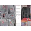 Foreign Trade Original Order Lim * E Women's Washed Old Sports Leisure Hoodie Hoodie Multi-Color 9083-401 1675