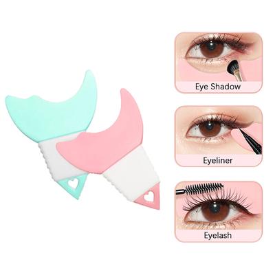 Multifunkční silikonový oční make-up Auxiliary Guard Tool Portable Mascara Baffle