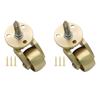 Rotates Casters Quiet Roller Wheel Easy Installation Hardware Simple Installs for Furniture Movement Floor Defense