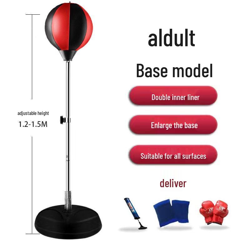 

Регульована швидкісна груша-мішень для тренувань з боксу в приміщенні - Підходить для дорослих та дітей