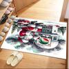 Christmas Santa Claus Delivery Floor Mats for Living Room, Bedroom and Room Decoration Are Suitable for Gifts.