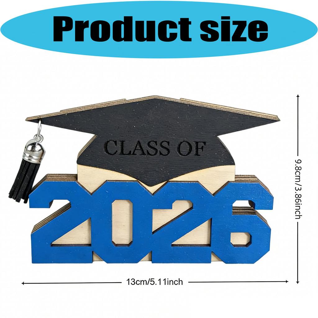 Class Of 2026 Commemorative Wood Cash Holders Money Organizers Money Pull Box For University Graduate Gift Giving
