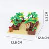 MOC Toys Assembly Farm Animals Building Blocks City Street View ChickenCoop Flowers Vegetable Garden Animal Scene Block
