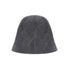 VARZAR VA Studded Pigment Round Bucket Hat Black