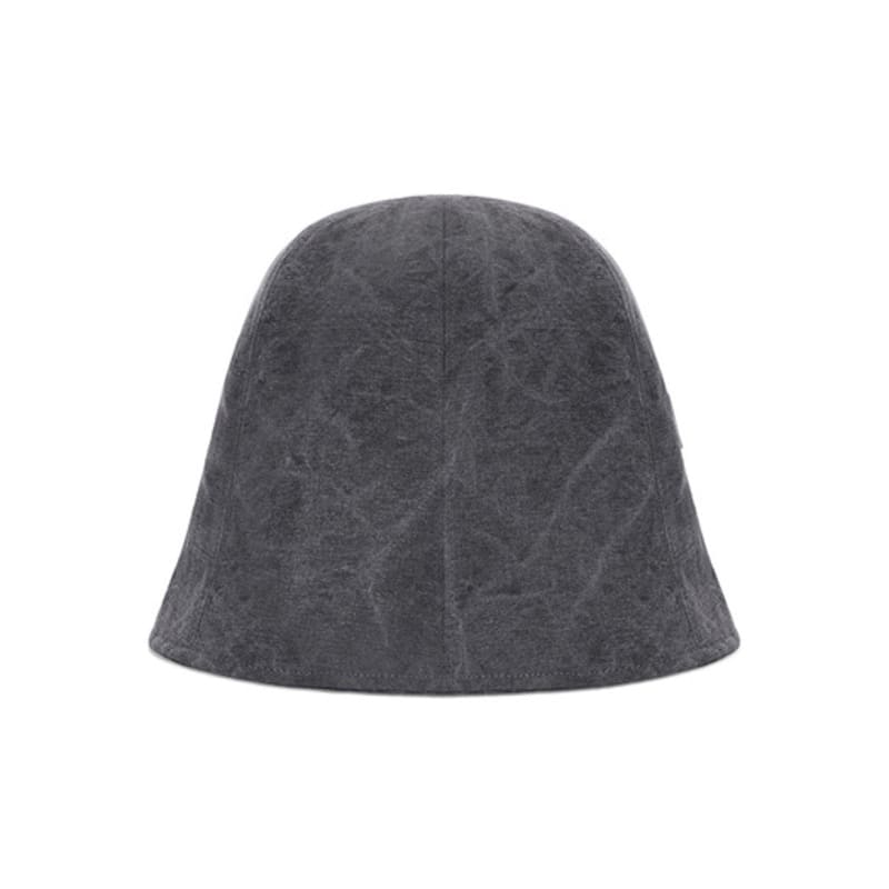 VARZAR VA Studded Pigment Round Bucket Hat Black