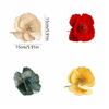 Large Glitter Artificial Christmas Flowers DIY Fake Flower Xmas Tree Ornament for Home New Year Decoration Sequin Flower Navidad