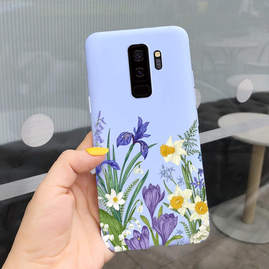For Samsung Galaxy S9 Case G960F/DS Phone Cover Luxury Cartoon Soft Slim Funda For Samsung S9 Plus G965F S9+ Coque S9Plus Bumper