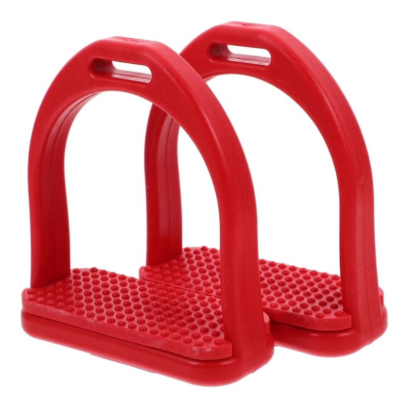 Durables Plastic equestrians Stirrups Slip Rubber Inserts For Safety And Comforts