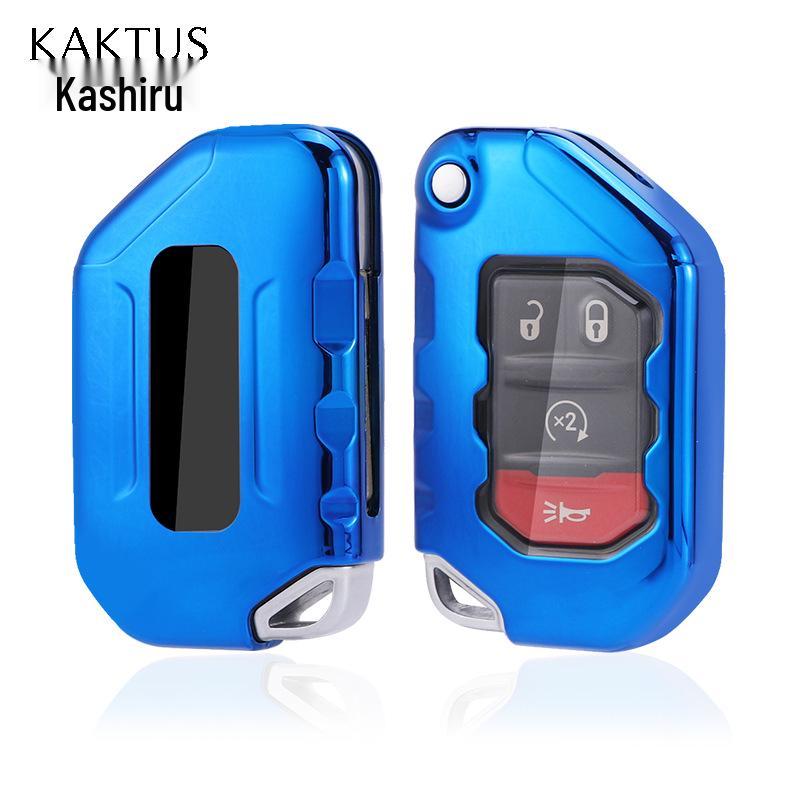 KAKTUS Kashi Ru Car Key Bag for 2018 Jeep Wrangler Key - Protective Cover
