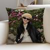 Sweet SShen YueS Cushion Cover Breathable and skinfriendly linen pillowcase square removable and washable cushion
