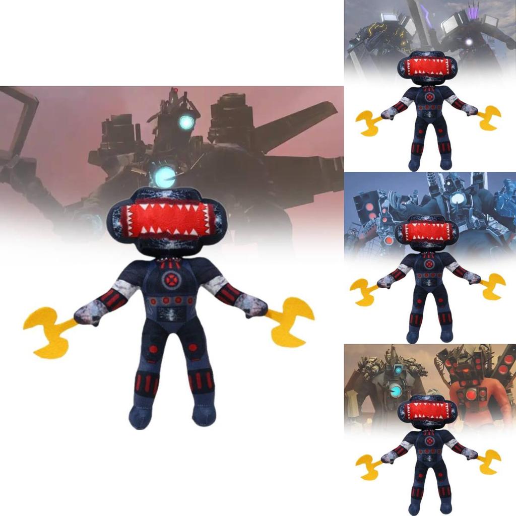 Hilarious Skibidi Toilet Plush Toy Fun For All Ages Adorable Soft Doll Figure