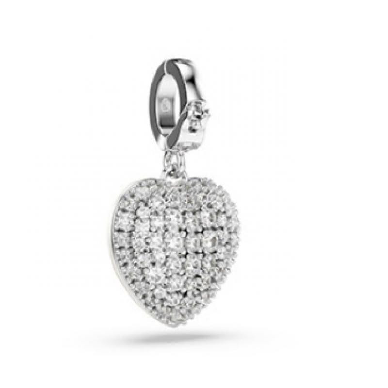 Swarovski Idyllia Charm Rhodium Heart