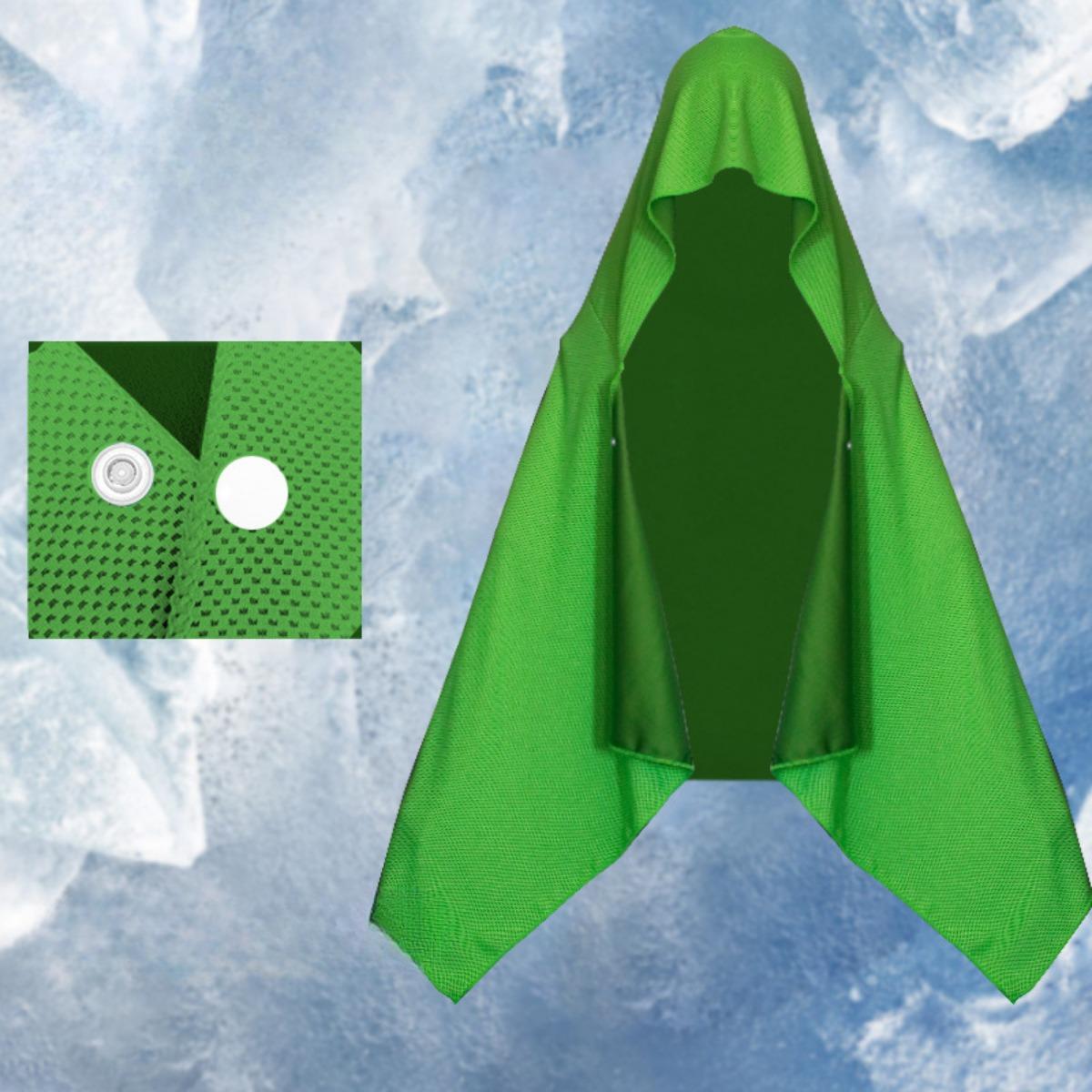

Банное полотенце-накидка с капюшоном, Мягкое, Высоко впитывающее, Легкое, Ветрозащитное, Дышащий дизайн, Походное снаряжение и аксессуары, Аксессуары для спортзала, 60*145cm зелёный