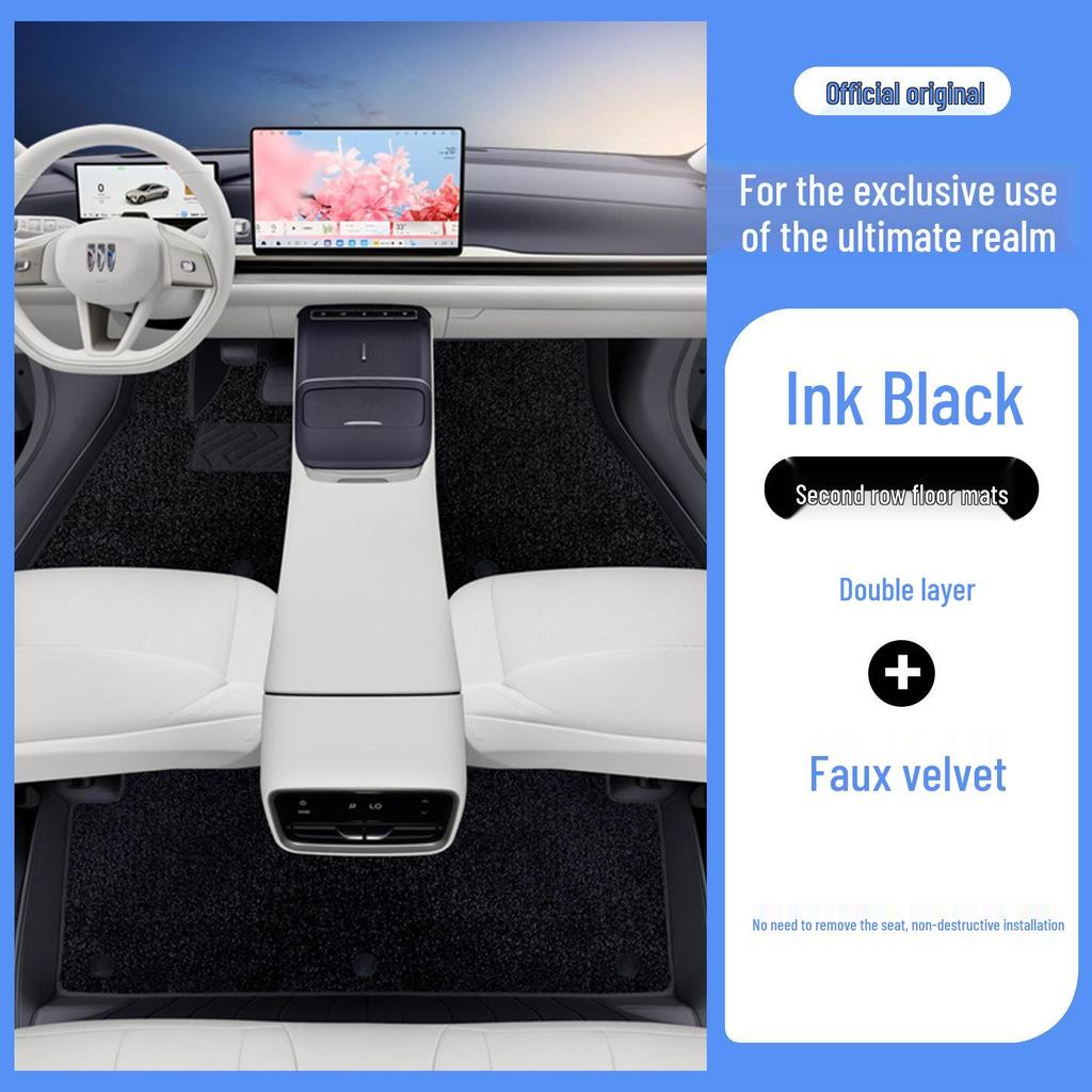 Zhijing L7 Full-Coverage Eco-Friendly Leather Floor Mats for Car Interior Protection