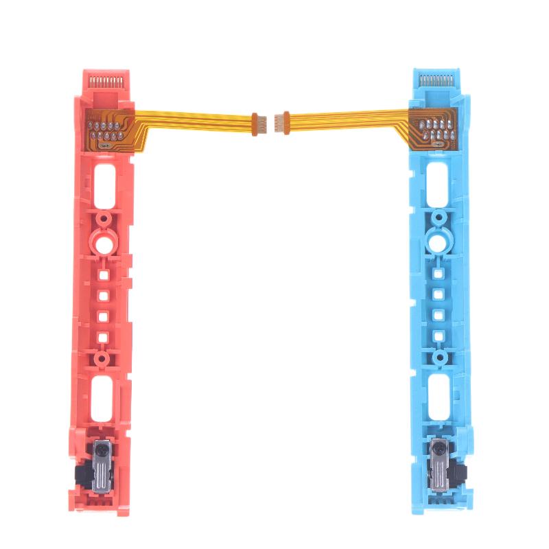 2Pcs/set Metal Replacement Console Rail Assembly Track For Ninten-do Switch NS Joycon L R LR Left Right Sliders Railway