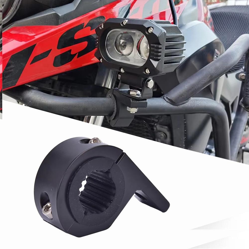 

1Pc алюмінієвий сплав мотоцикл прожектор трубка затискач кріплення кронштейн зовнішній тримач лампи підтримки Type A