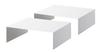 Yamazaki Under-Box Storage Rack, Set of 2, White, Approx. W31 X D27 X H10cm, Tower, Effectively Utilizes Dead Space, Gap Storage, 5566