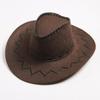 New Fashion Western Cowboy Hat Large Brimmed Hat for Men or Female