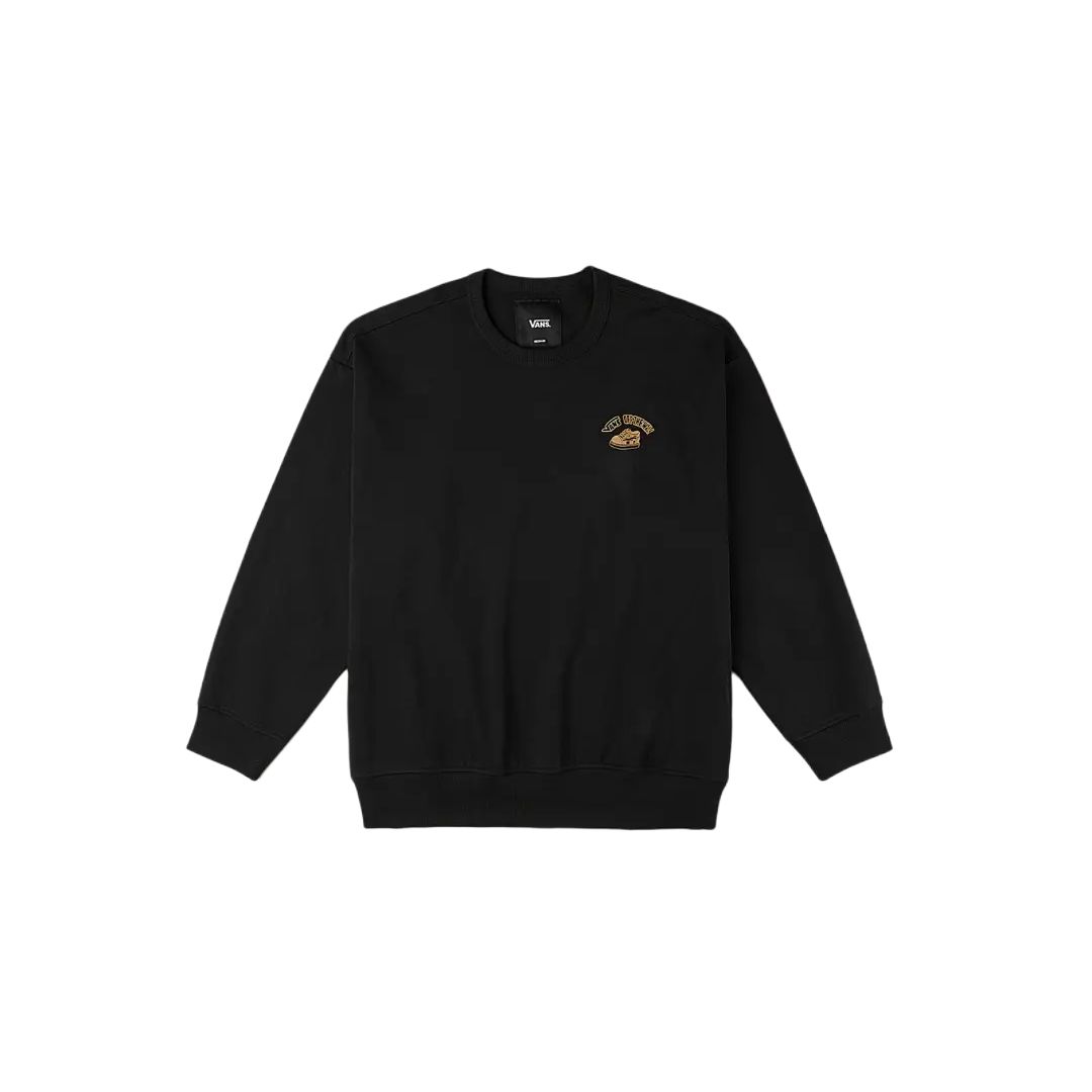 

Vans Коллаборация X Space Molly FW25 Удобный пуловер с круглым вырезом Свитшот с длинным рукавом Унисекс свитшот VN000SPFBLK1 XXXL