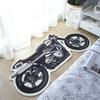 Home bedroom carpet irregular motorbike shape carpet fashion personality lambswool bedroom non-slip carpet