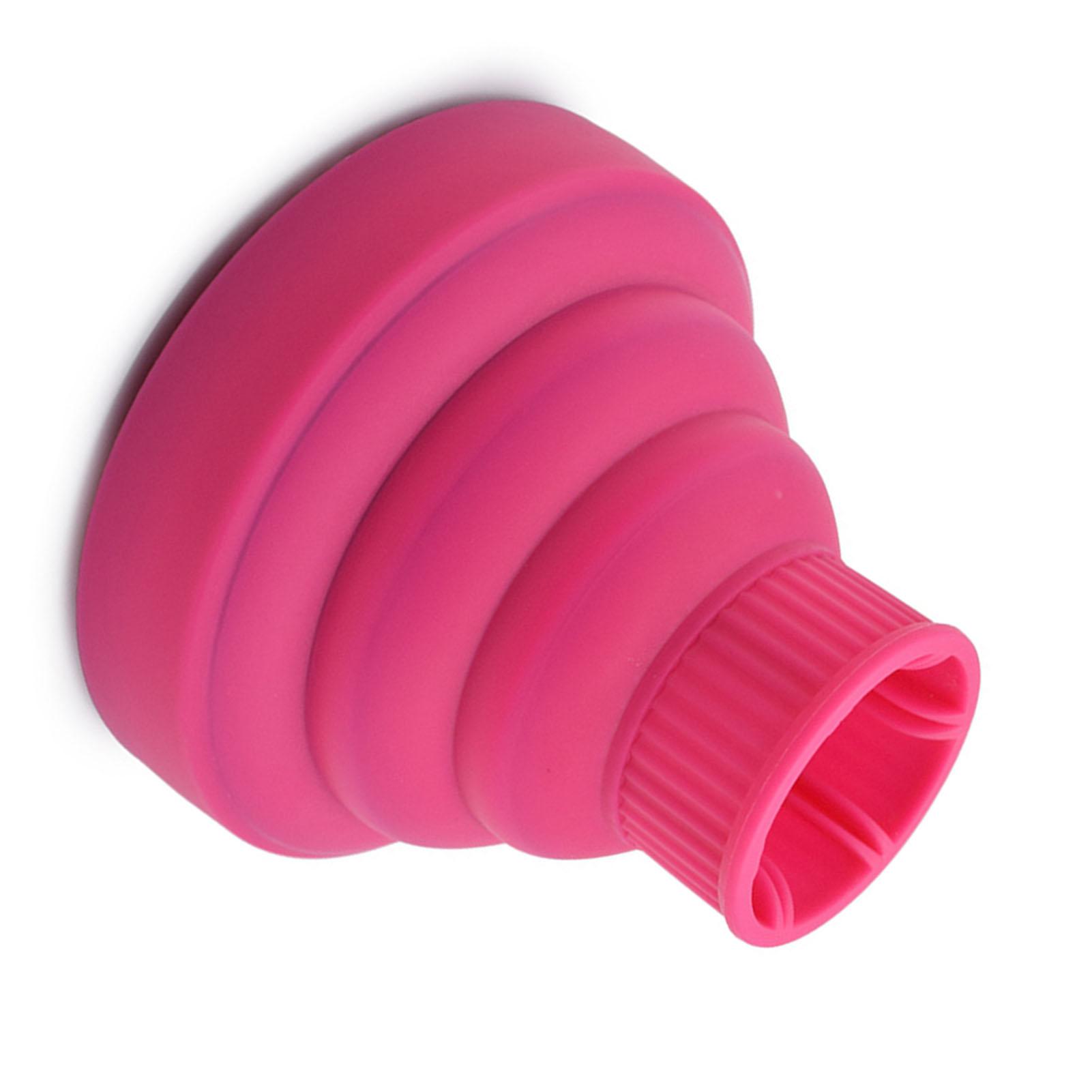 

Складной силиконовый диффузор для фена, портативный складной диффузор для фена, насадка для фена розы красного