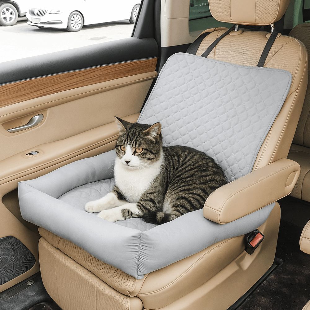 Waterproof Pet Car Seat Cover Anti-Dirty Folding Dog Car Seat Detachable Breathable Pet Travel Carrying Mat Outdoor Travel