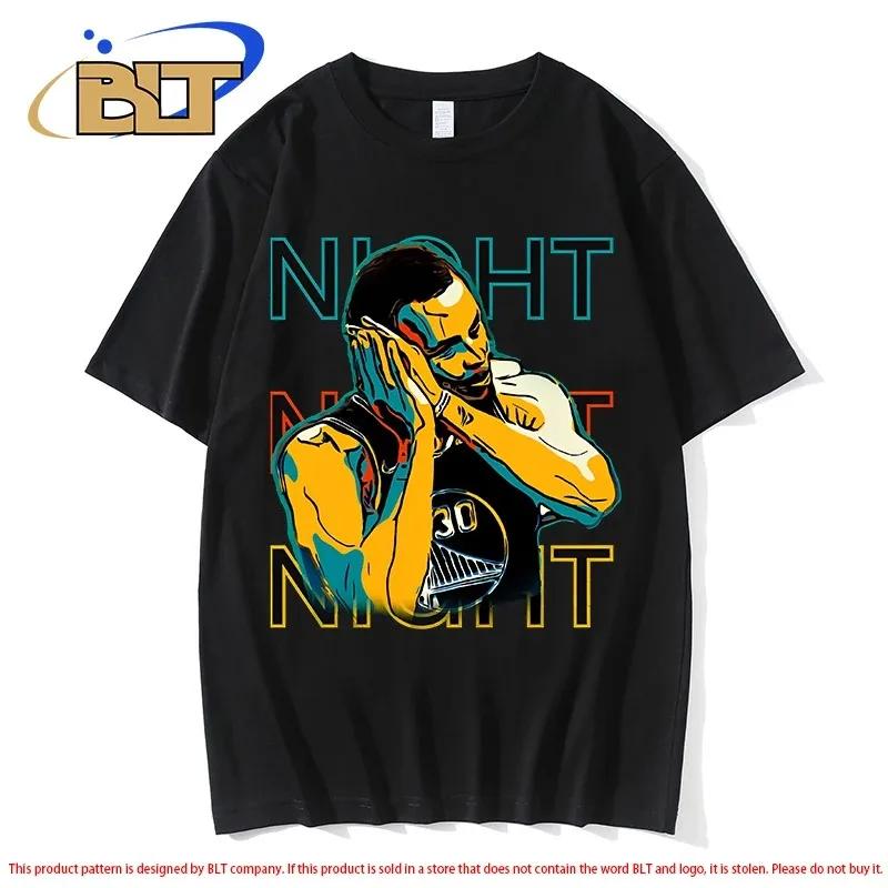 Stephen Curry Fan Clothing Summer Adult Short-sleeved Fashionable T-shirt Sports Tops for Ventilate Men and Women