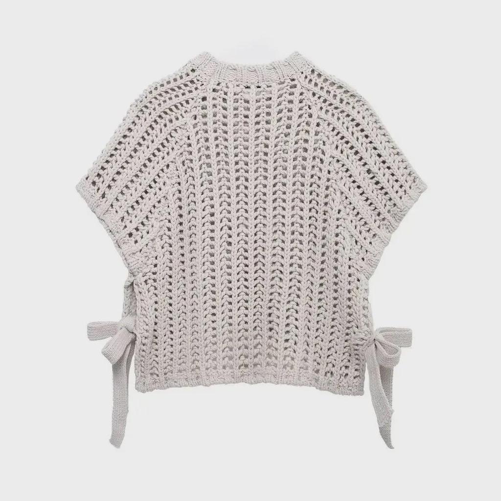 Women's European-American Style Knitted Sleeveless Vest 