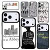 Capa Case for iPhone 17 Air 16 Pro Max 15 Plus 11 13 Mini 14 12 Back Phone Cover Downton Abbey TV Series