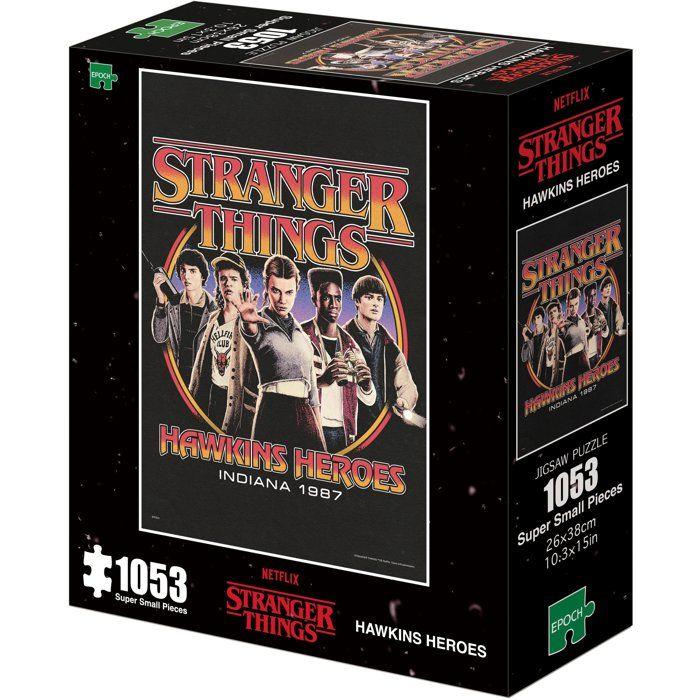 Puzzle Stranger Things Heroes 1053 Super Small Pieces - EPOCH Jigsaw Puzzle - 3261F