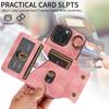 Ring Bracket Card Holder Slots Cover Phone Case for iPhone 16 Series.for iPhone 16,iPhone 16 Plus,iPhone 16 Pro,iPhone 16 Pro Max